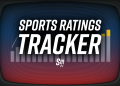 A featured image displaying the text "Sports Ratings Tracker" over a background.